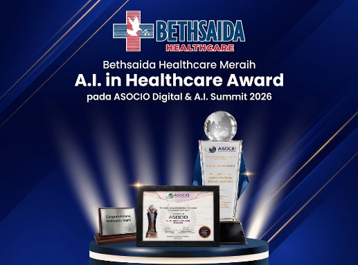 Bethsaida Healthcare meraih A.I. in Healthcare Award pada ASOCIO Digital &amp;amp; A.I. Summit 2026