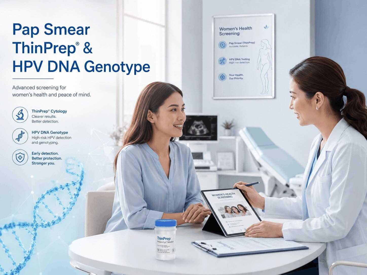 Papsmear Thinprep & HPV DNA Genotype