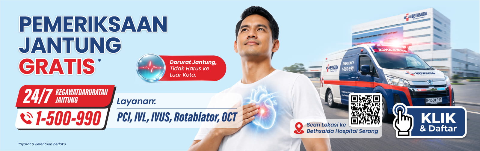 MCU free ekg  Bethsaida Hospitals